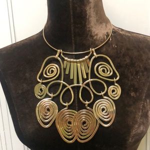 BCBGMAXAZRIA Gold Tone Necklace